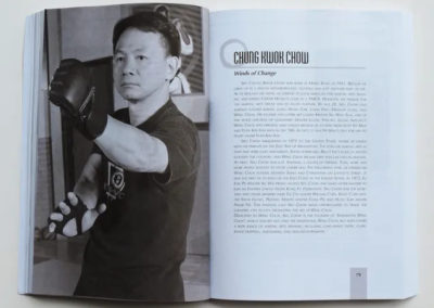 Book of Wing Chun Master features Sifu Chow
